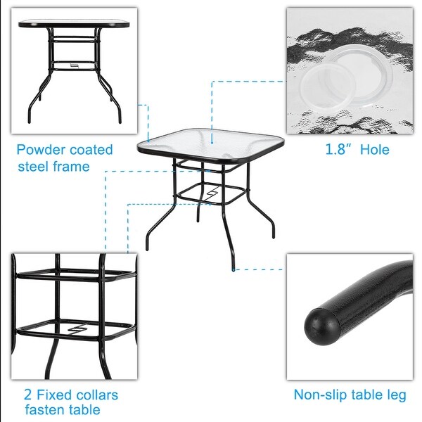 Outdoor Dining Table 31.5