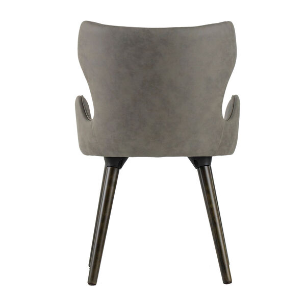 Gray Upholstered Dining Chair - Set of 2