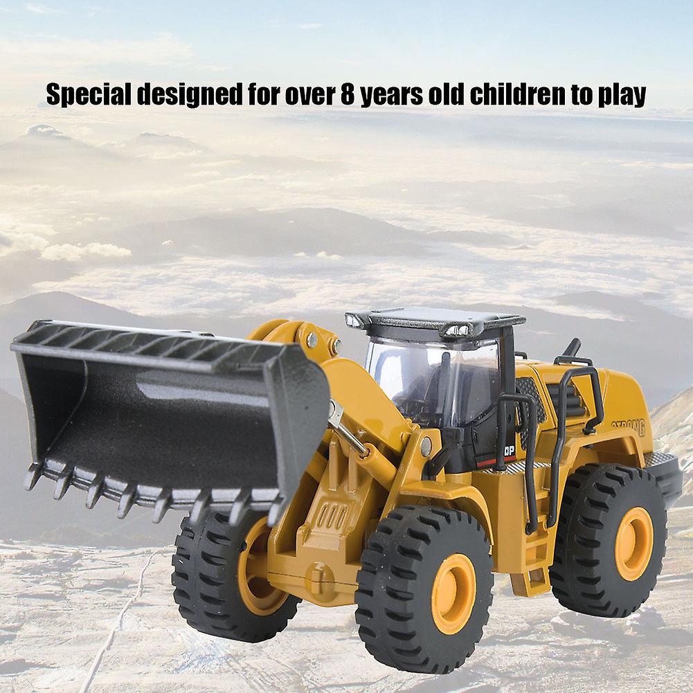 1:50 Alloy Wheel Loader Model Engineering Construction High Simulation Car Vehicle Toy