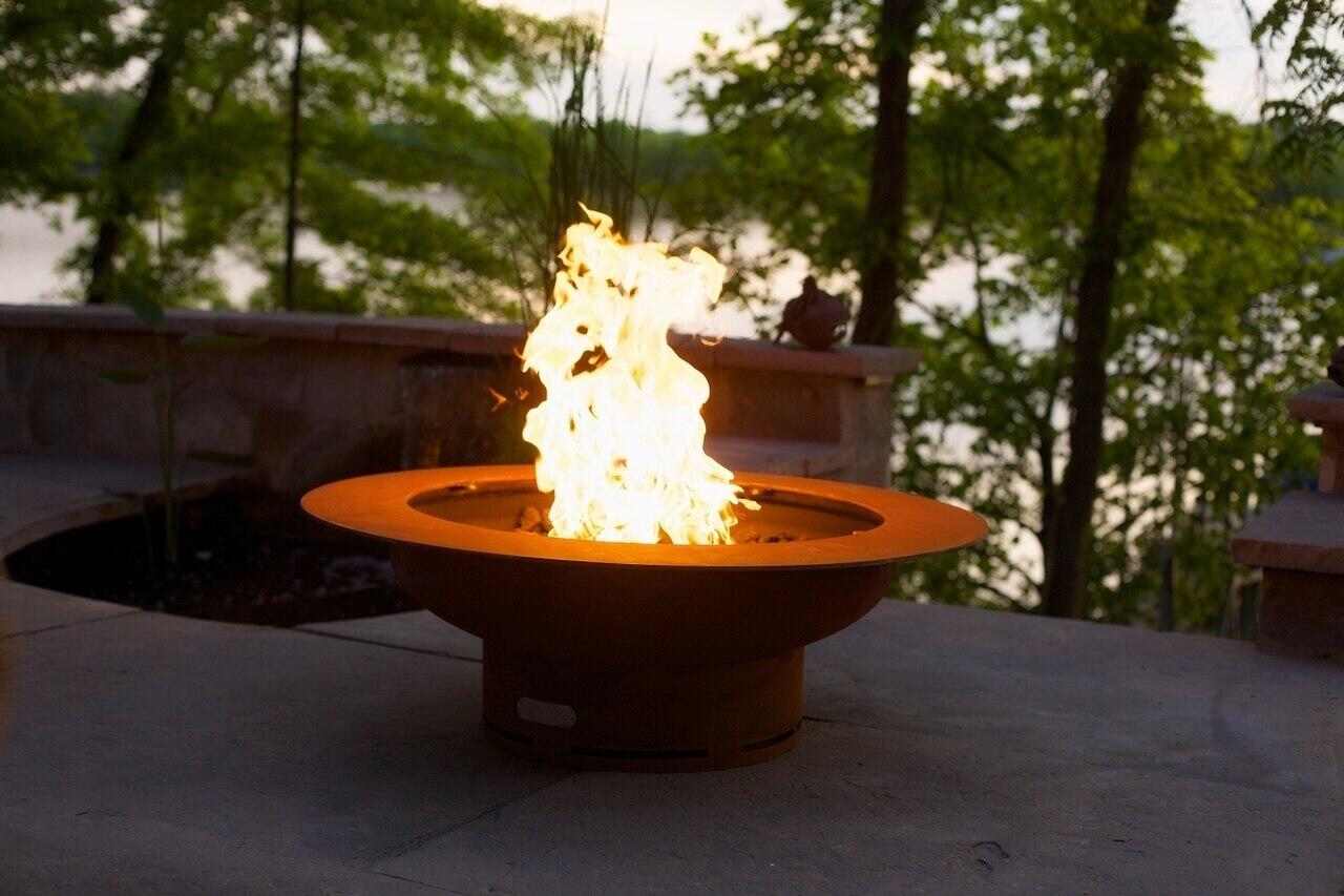 Fire Pit Art SATURNFPAMLS120NG