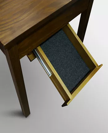 Yu Shan Kennedy End Table with Concealed Drawer Concealment Furniture