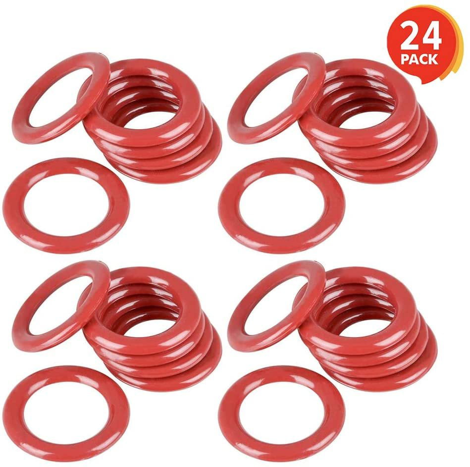 Gamie Plastic Carnival Rings Ring Toss Target Game Kids Game - Pack of 24