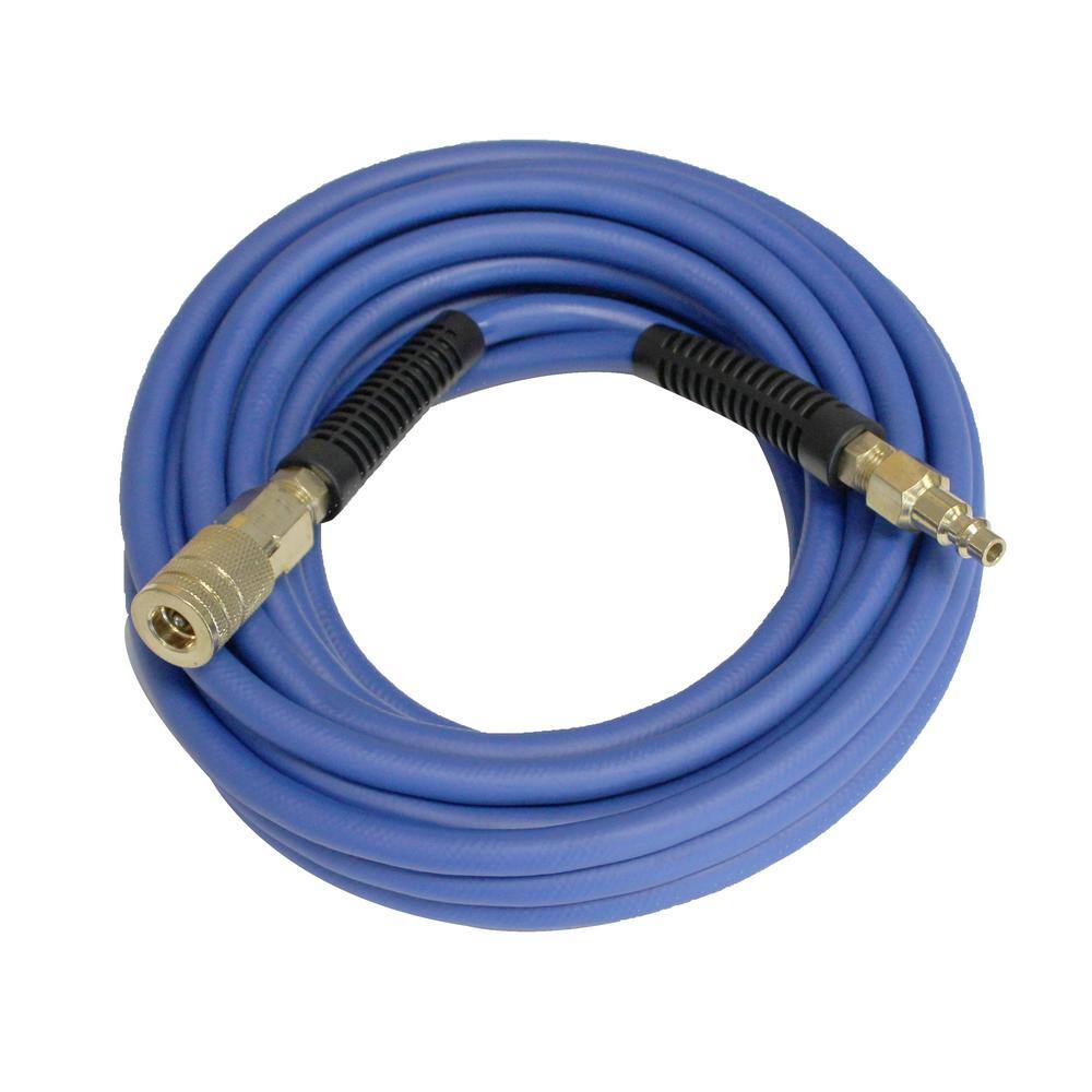 California Air Tools Hybrider Flex 14 in. 25 ft. Hybrid Air Hose with Quick Connect Air Fittings HFH25.25