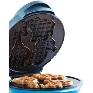 Brentwood Appliances Blue Animal-Shapes Waffle Maker TS-253