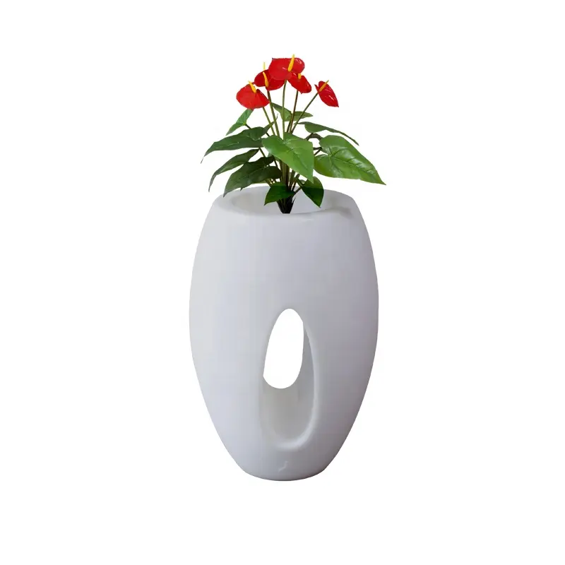 Hotel Supply Decorative Home Flower Pots Home Room Bedroom Hollow Hotel Lighting Flower Pot Decoration