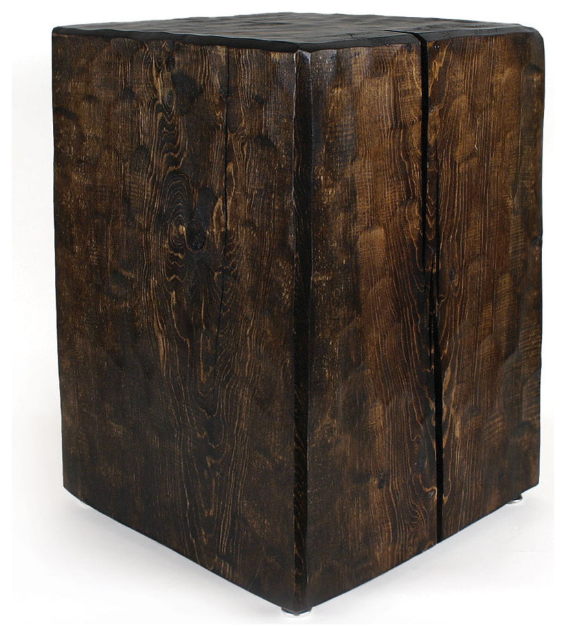 Santa Fe Solid Pine Cube Table   Rustic   Side Tables And End Tables   by Pfeifer Studio  Houzz