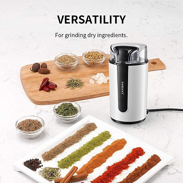 Latest Design 200w High Efficiency Blade Coffee Grinder Household Electric Coffee Grinder Multi Function Grinder