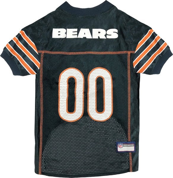 Pets First NFL Dog and Cat Jersey， Chicago Bears