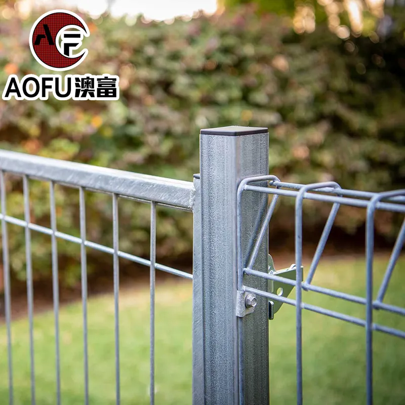 good quality Roll top Brc welded wire mesh fence Easily Assembled brc fencing wire mesh price clips for brc fence