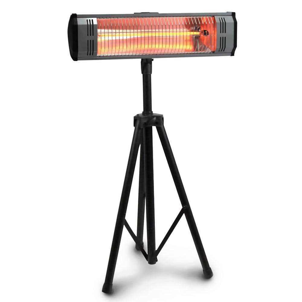 Heat Storm Tradesman 1500Watt Electric Outdoor Infrared Quartz Portable Space Heater with Tripod and WallCeiling Mount