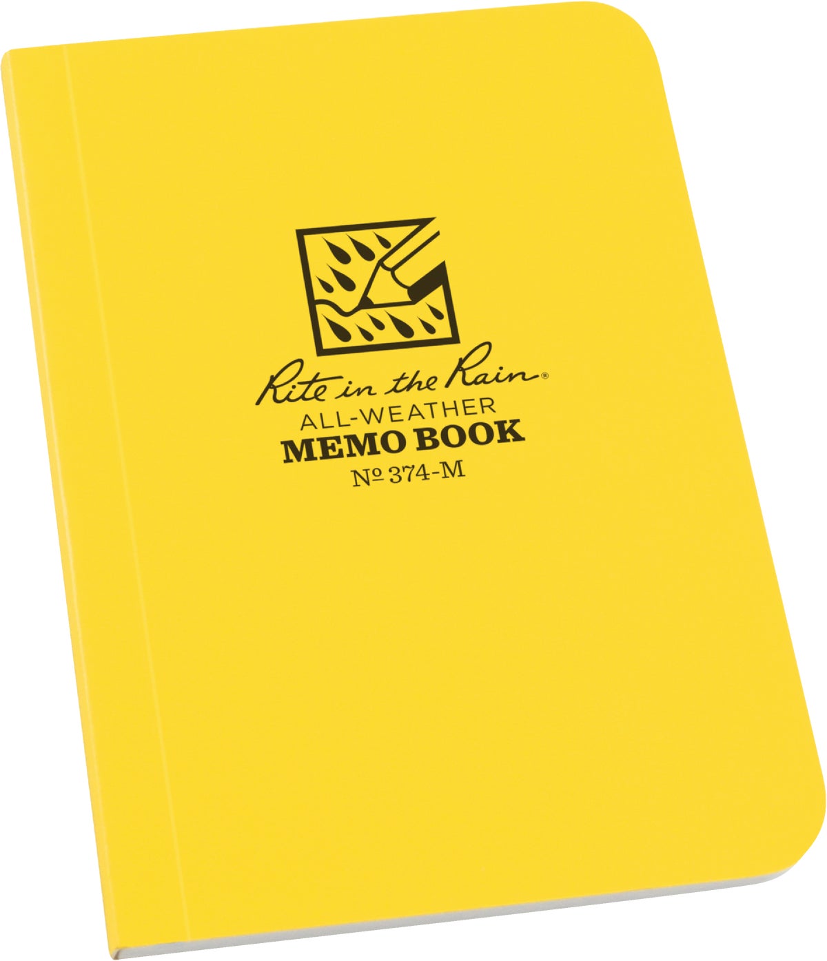 Rite in the Rain All-Weather Memo Pad 3-1 2 In. W. X 5 In. H. Yellow