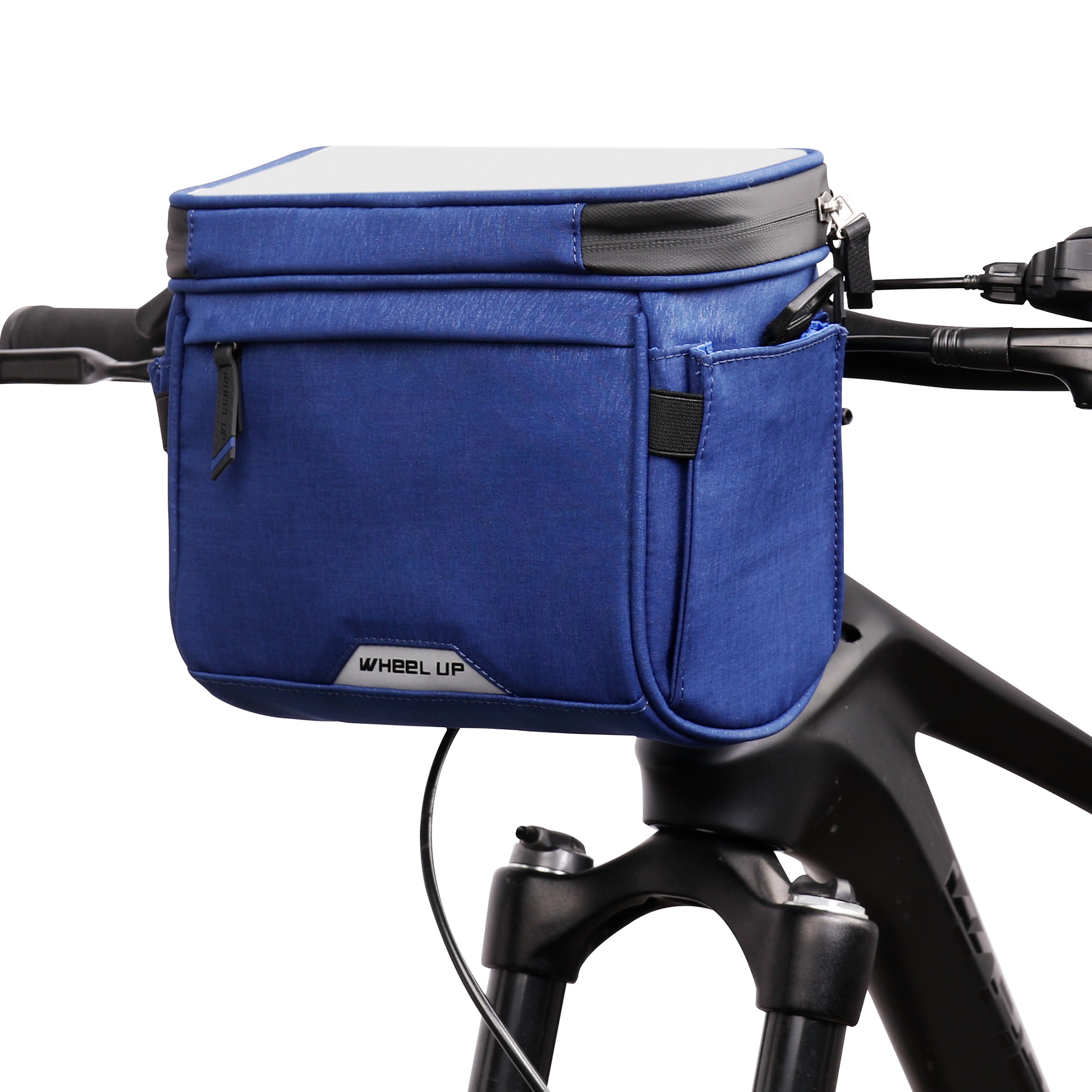 WHEEL UP Nylon Shoulder Windproof bike frame bag Multi purpose Cycling Bag  bike front bag For Bike