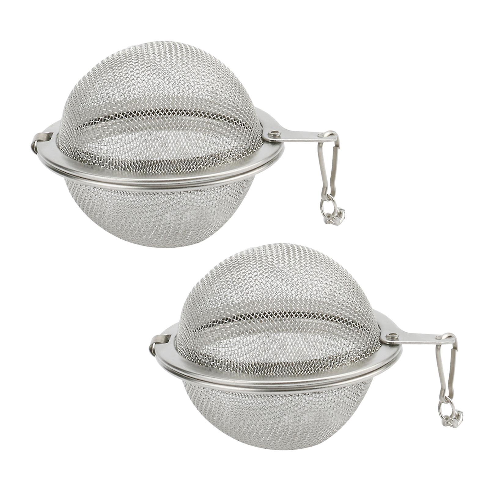 Stainless Steel Mesh Tea Ball Infuser Strainers Interval Diffuser 5.5cm