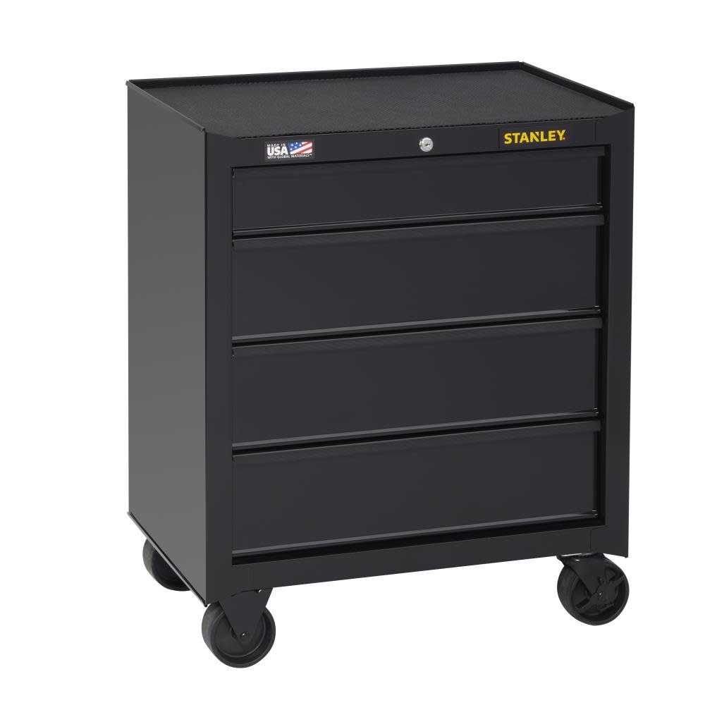 26 in. W 100 Series 4-Drawer Rolling Tool Cabinet ;