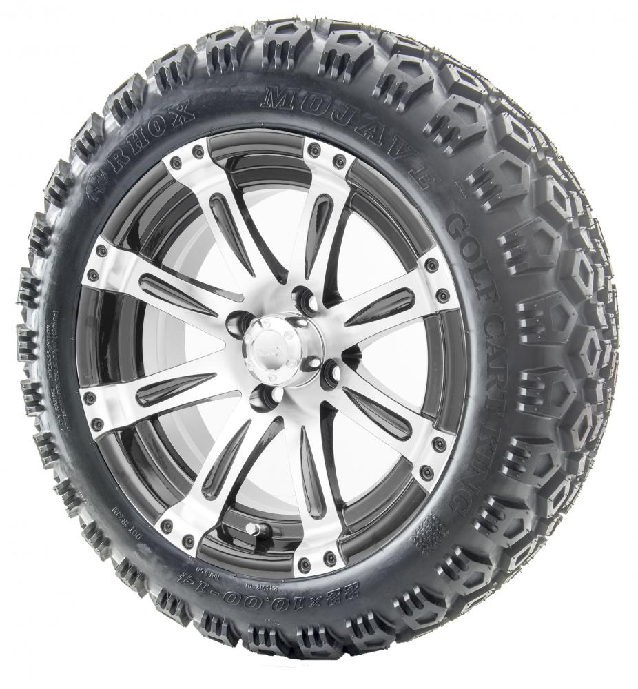 Golf Cart Wheels and Tires Combo - 14