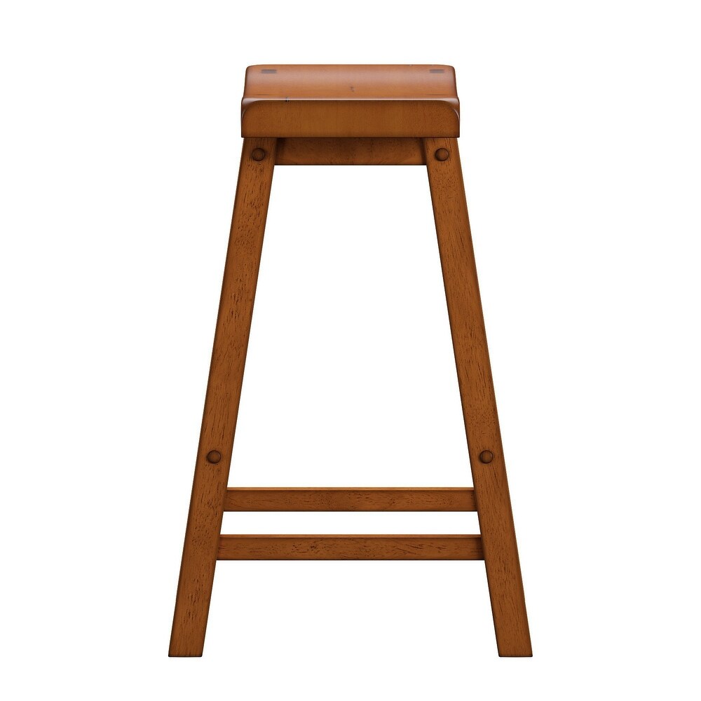 Salvador Saddle Seat Counter Stool (Set of 2) by iNSPIRE Q Bold