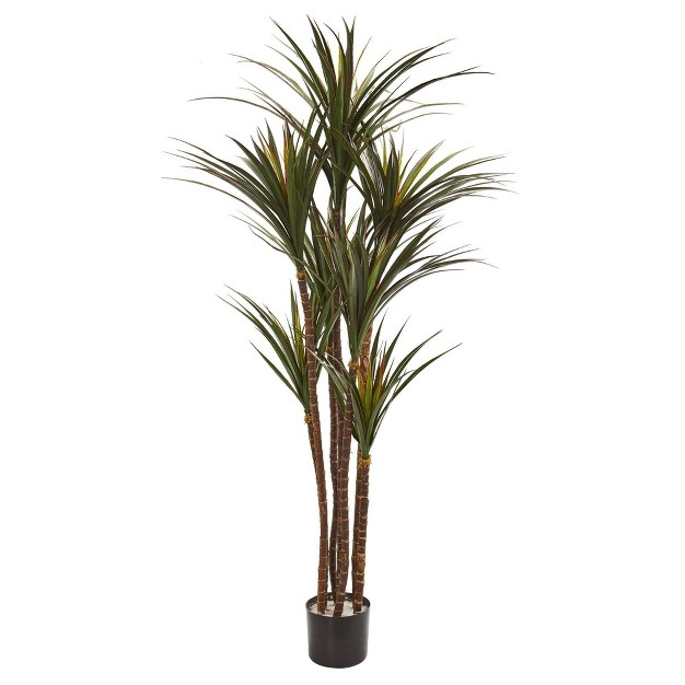 Nearly Natural 5.5’ Giant Yucca Artificial Tree Uv Resistant