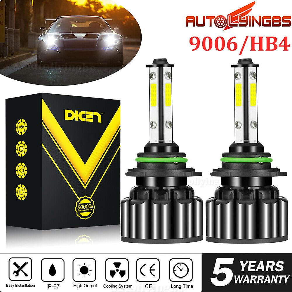 9006/hb4 Led Headlight Bulbs Low Beam Super Bright White Conversion Kits 6k