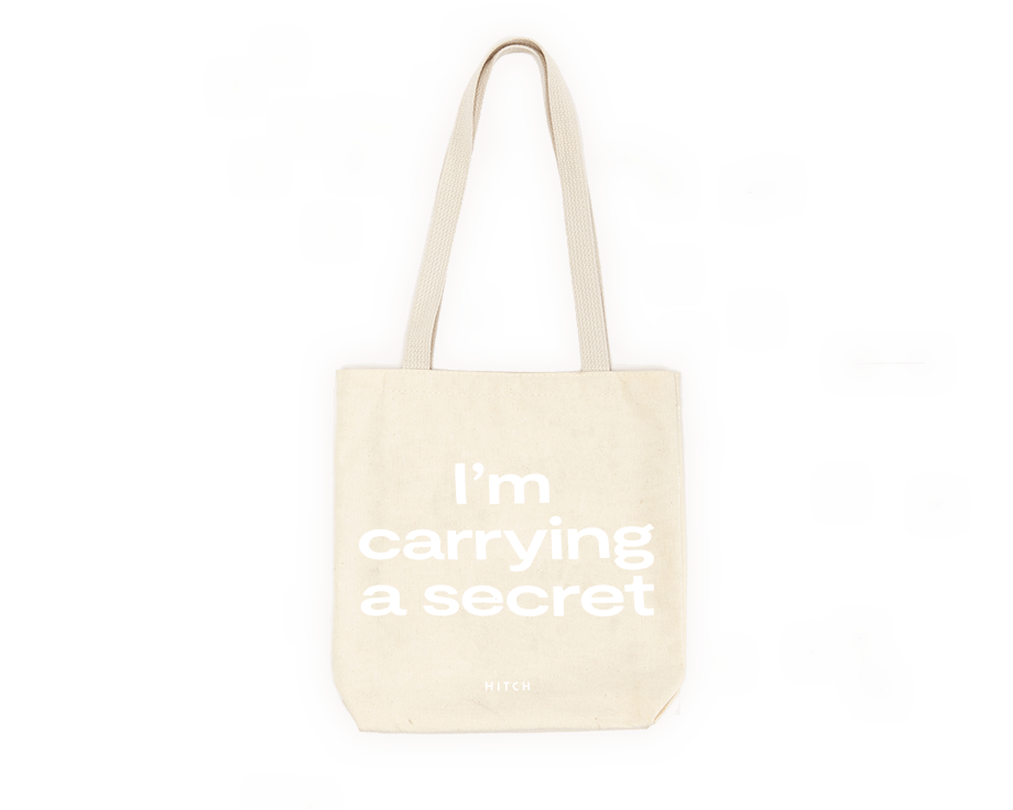 Secret Sleeve Tote - 'Secret'