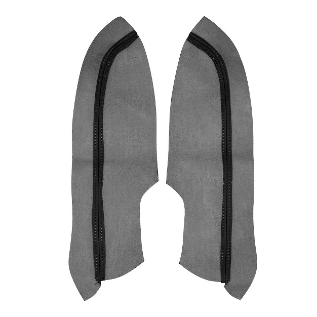 Unique Bargains Synthetic Leather Car Front Door Panels Armrest Cover For 2006 2011 Honda Civic Sedan Black 1 Pair