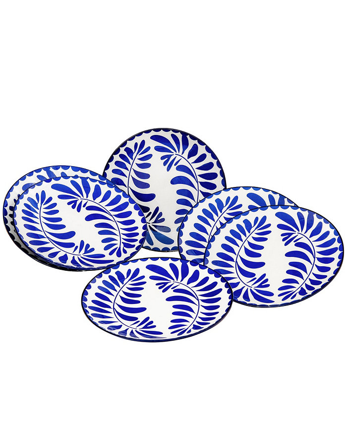 Baum Hope Set Of 6 Dinner Plates