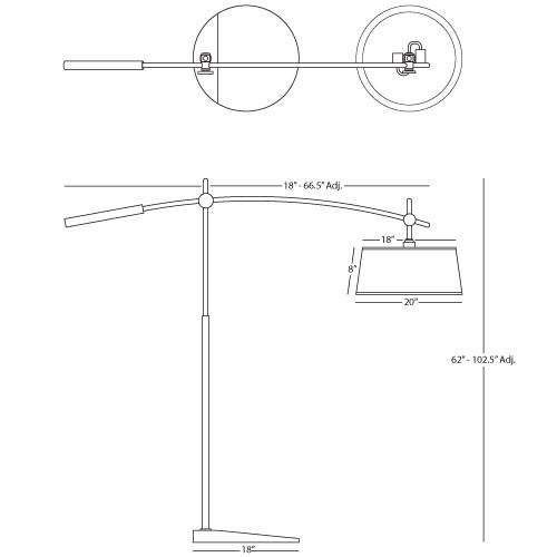 Adjustable Boom Floor Lamp