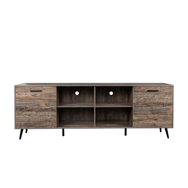 Modern Entertainment Center Adjustable Storage Cabinet