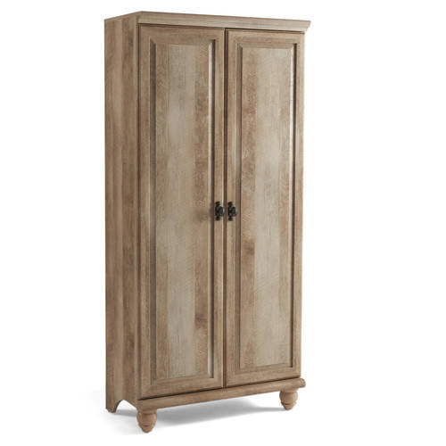 Better Homes and Gardens Crossmill Storage Armoire, Weathered Finish