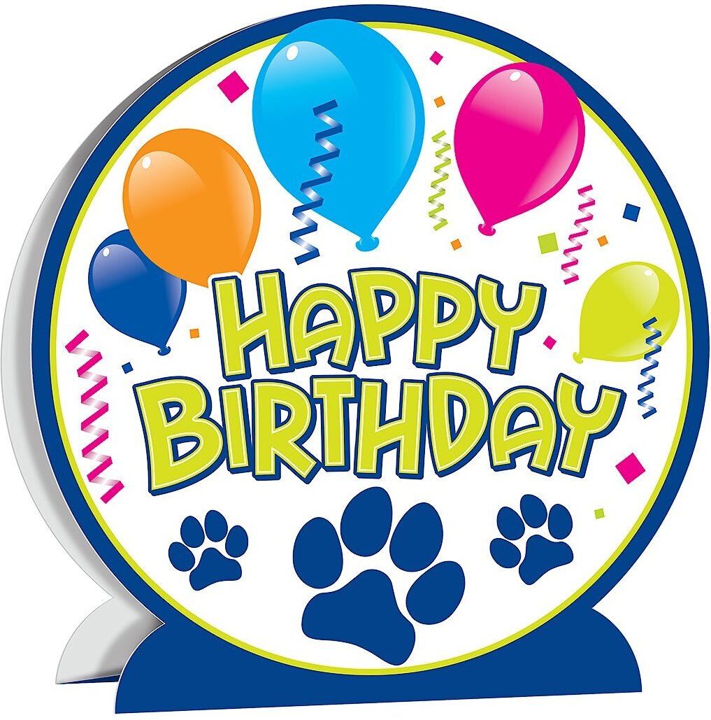 The Beistle Company Dog Birthday Decorating Kit