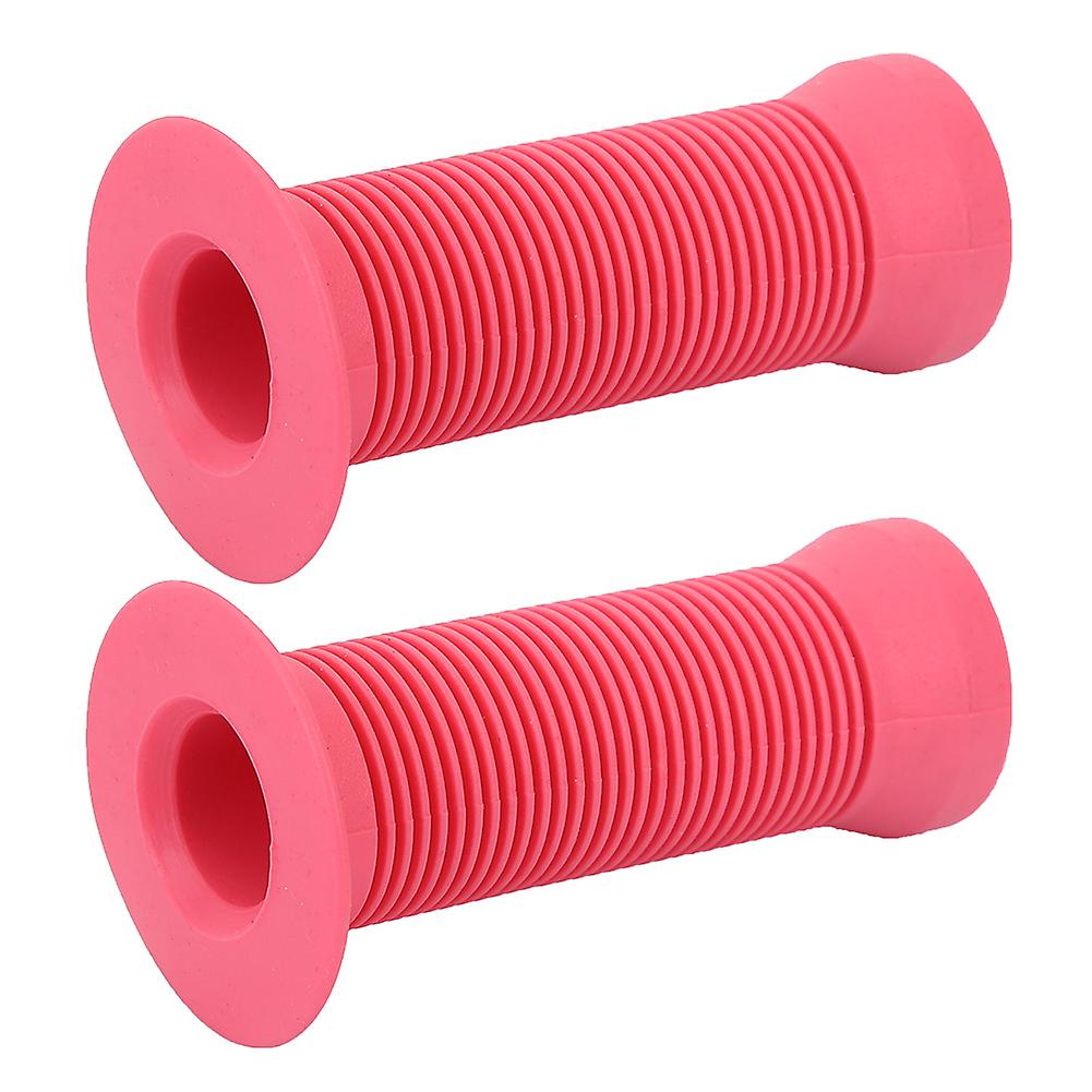 Children's Kids Bike Scooter Handle Bar Anti Slip Grips Bicycle Handlebar Grips(pink)