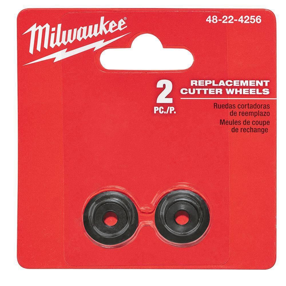 MW 1 in. Constant Swing Copper Tubing Cutter with 2 Pack Replacement Cutter Wheels 48-22-4259-48-22-4256