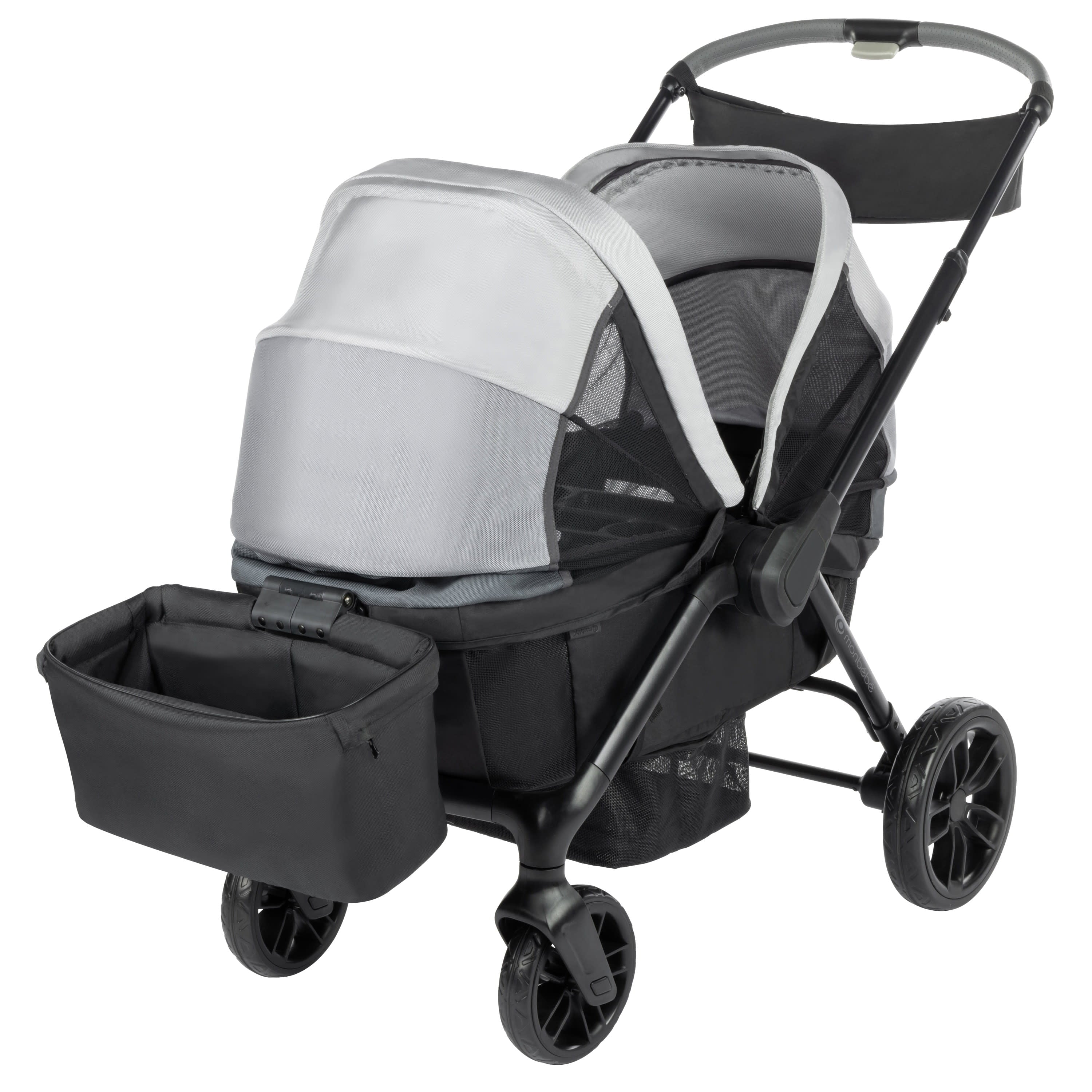 Monbébé Everyday Outings Wagon Stroller, Cobblestone Grey