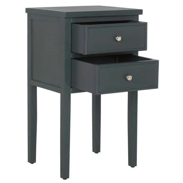 SAFAVIEH Toby Dark Teal End Table - 16.9