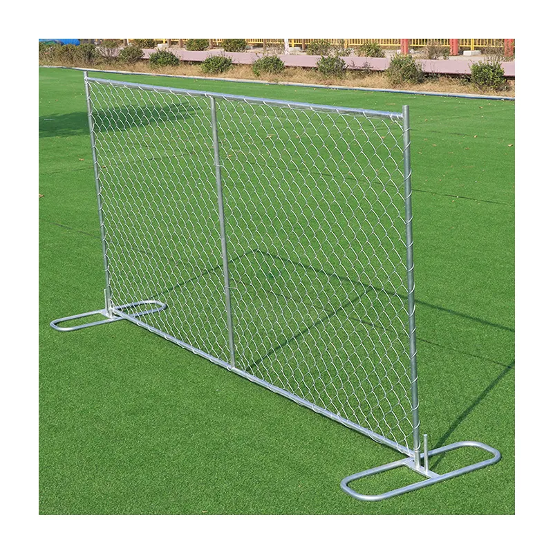 Canada Temporary Construction Fence Panels Hot Dipped Galvanized Temporary Fencing