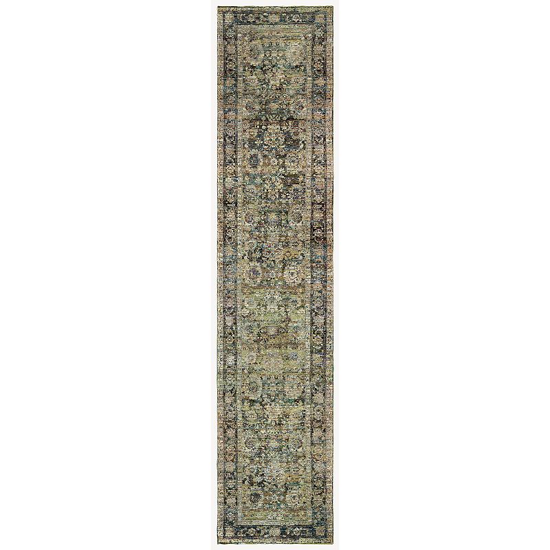 StyleHaven Alexander Faded Classic Border Floral Rug