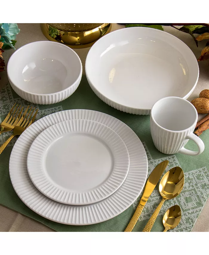 Elama Elle Dinnerware Set of 18 Pieces