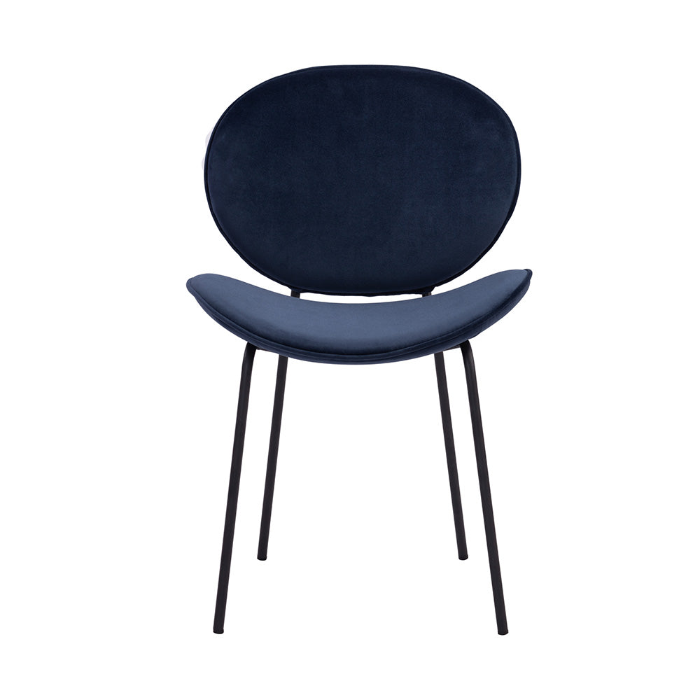 ORMER Dining Chair - Blue Velvet