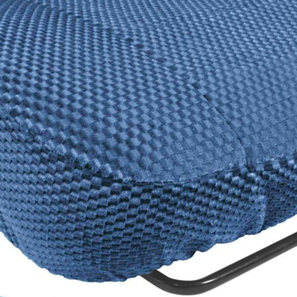 Automotive Seat Cover for 2005 - 2014 Toyota Tacoma Front Bench 3 Adj H/R Large Notched Cushion Blue