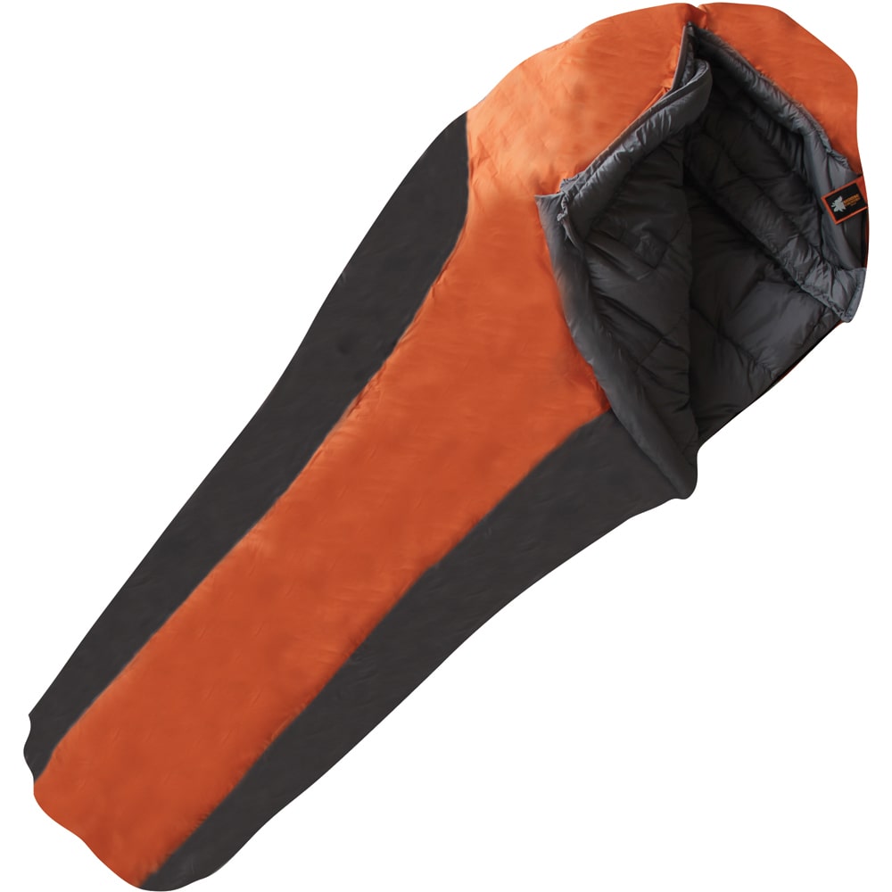 Frontier 0 Degree Regular Sleeping Bag, Orange/Grey