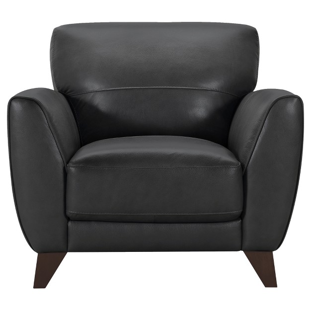 Armen Living Jedd Contemporary Chair Black