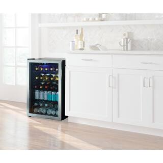 Vissani 4.3 Cu. ft. Wine and Beverage Cooler in Stainless Steel HVBC430ST