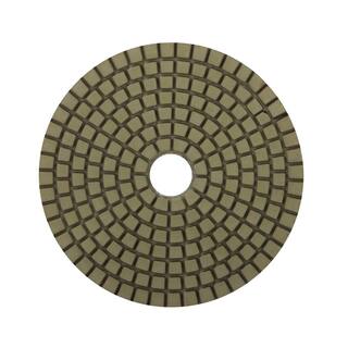 Rubi 4 in. 3000 Grit Resin Wet Polishing Pad 61964