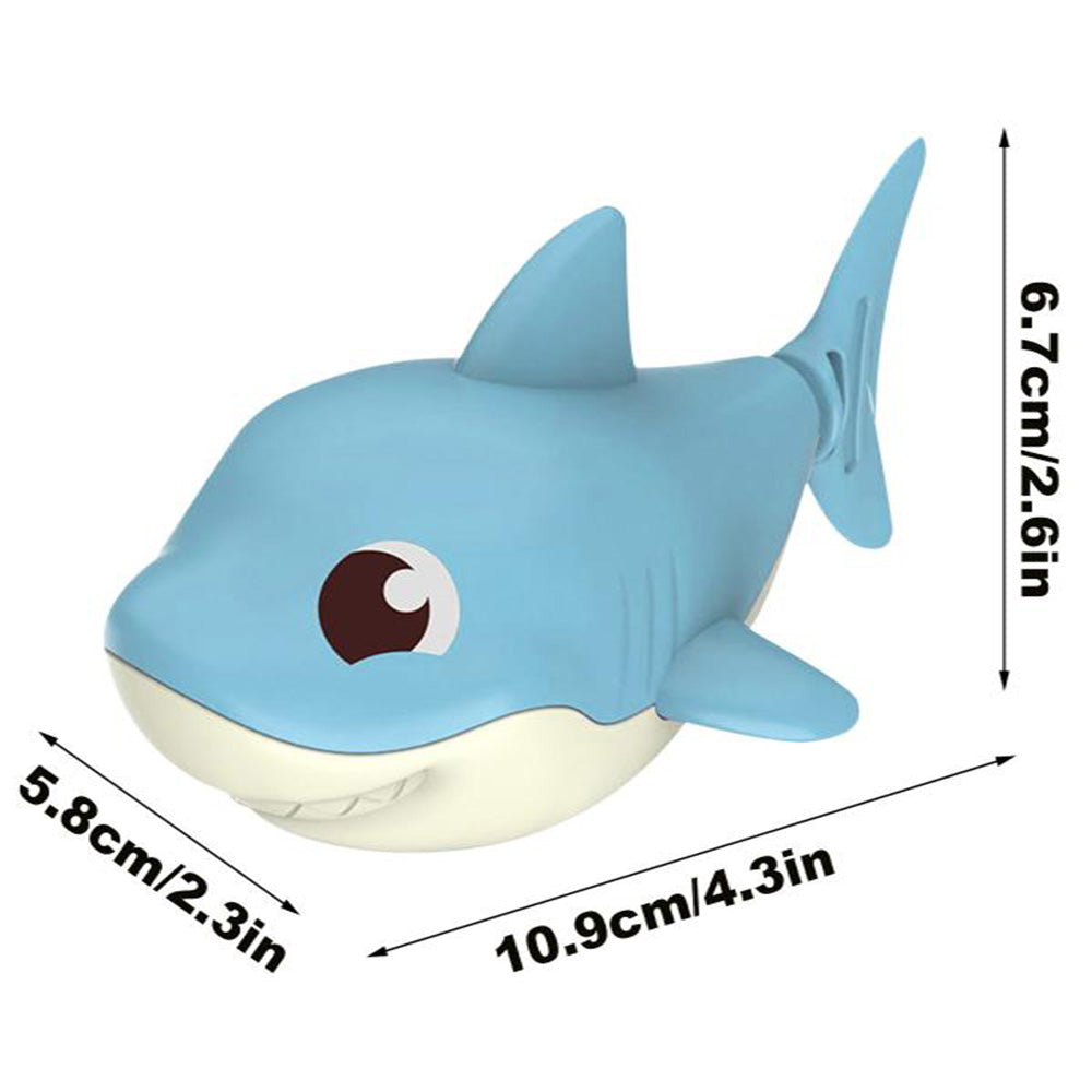 muxika Baby Bath Toys Shark Wagging Tail Rotating Device Bathtub Shower Toys for Toddlers Kids Boys Girls Pool Bathroom Toy