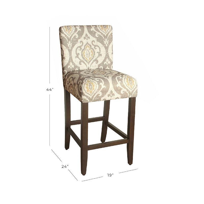 HomePop Suri Ikat Medallion Bar Stool