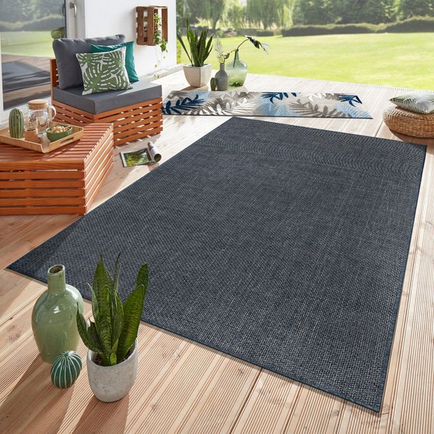 World Rug Gallery Contemporary Flatweave Indoor outdoor Area Rug