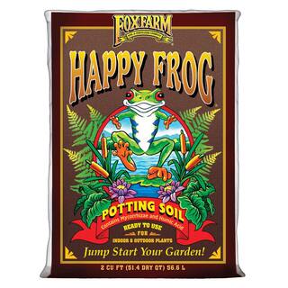 FOXFARM Happy Frog pH Adjusted Garden Potting Soil Bag 2 cu. ft. (6-Pack) 6 x FX14047