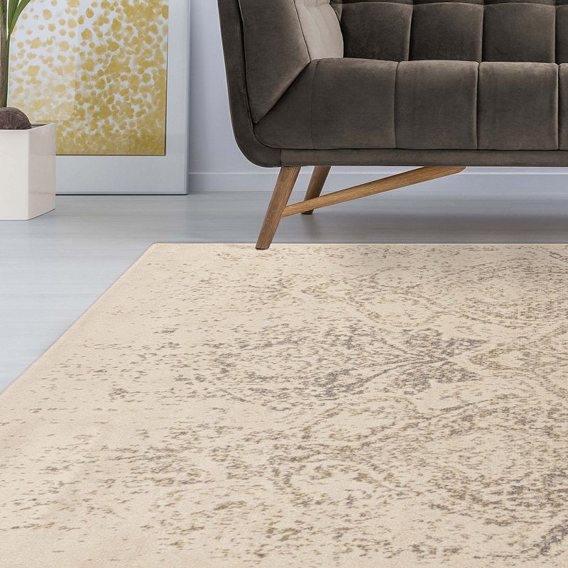 SUPERIOR Otomar Traditional Damask Indoor Area Rug