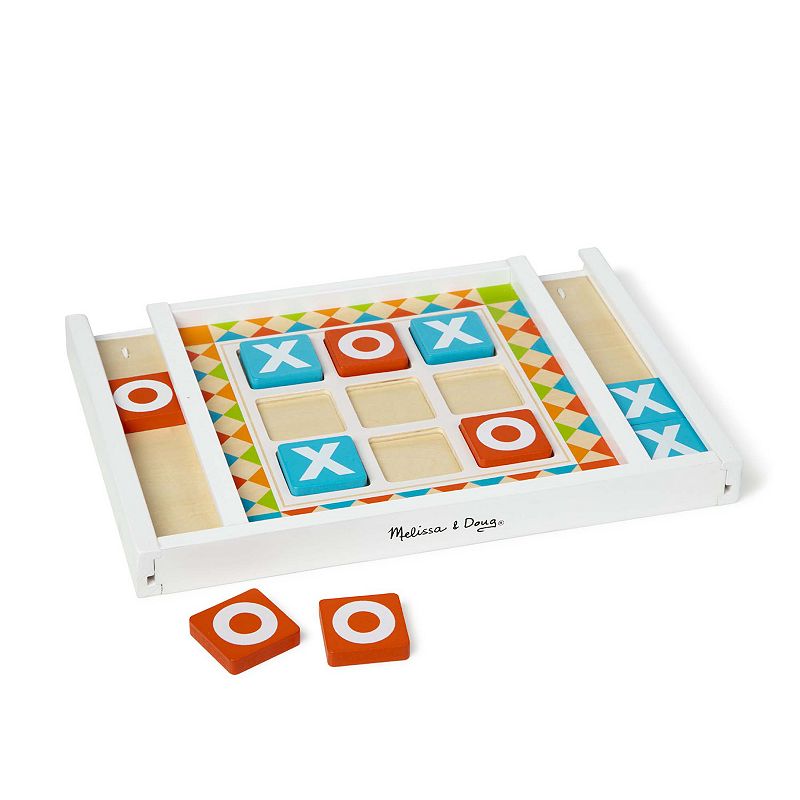 Melissa and Doug Wooden Tic-Tac-Toe Board Game