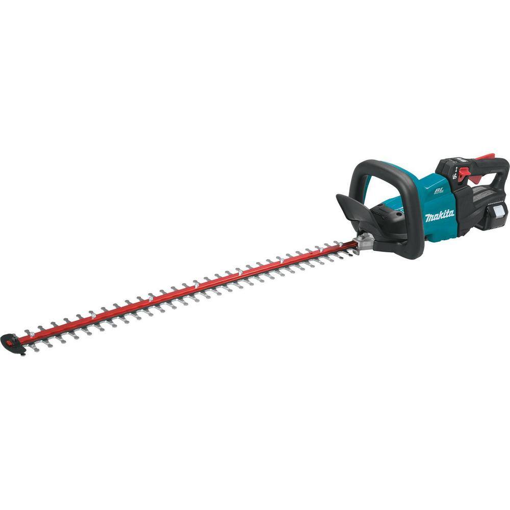 Makita 18V LXT Lithium-Ion Brushless Cordless 30 in. Hedge Trimmer Kit (5.0Ah) XHU08T