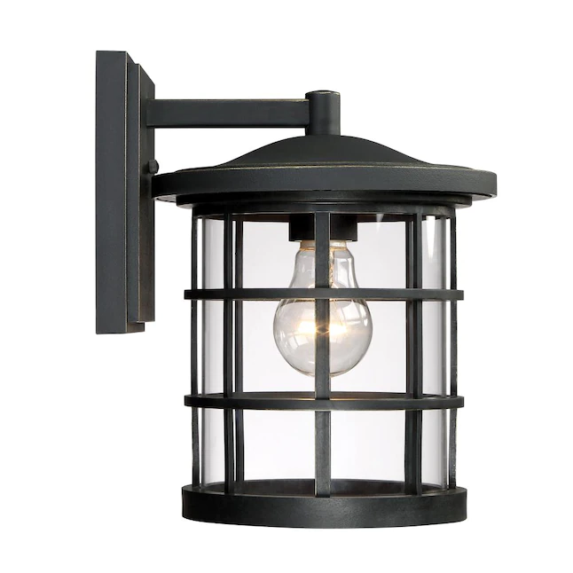 Quoizel Asheville 1-Light 10.5-in Dark Oil Rubbed Bronze Outdoor Wall Light